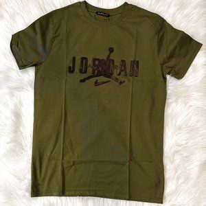 Jordan T-Shirt | Dark Green Graphic Tee